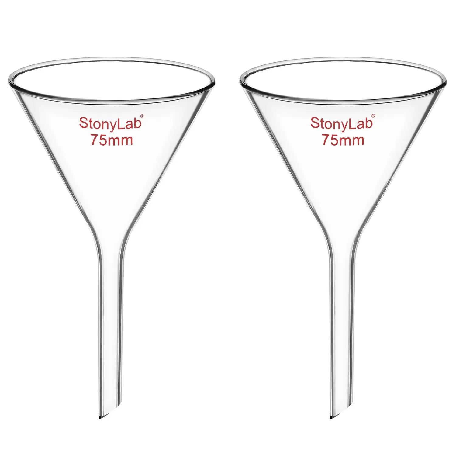 Comprehensive product view and setup components for StonyLab Filter Funnel
