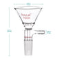 Filter Funnel, Hose Connection Funnels - Glass/Powder/Weighing/Equalizing