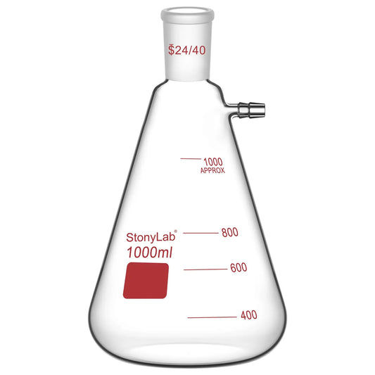 Filtering Flask, 24/40 Standard Taper Outer Joint, 50-1000 ml Flasks-Filtering