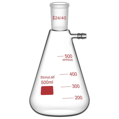 Filtering Flask, 24/40 Standard Taper Outer Joint, 50-1000 ml Flasks-Filtering