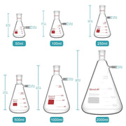 Close-up view showing the precise design and material of StonyLab Filtering Flask