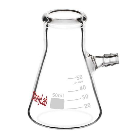 Filtering Flask, Bolt Neck with Tubulation, 50-2000 ml - StonyLab Flasks - Erlenmeyer 50-ml