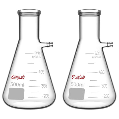 Filtering Flask, Bolt Neck with Tubulation, 50-5000 ml Flasks-Filtering