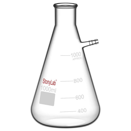 Filtering Flask, Bolt Neck with Tubulation, 50-5000 ml Flasks-Filtering