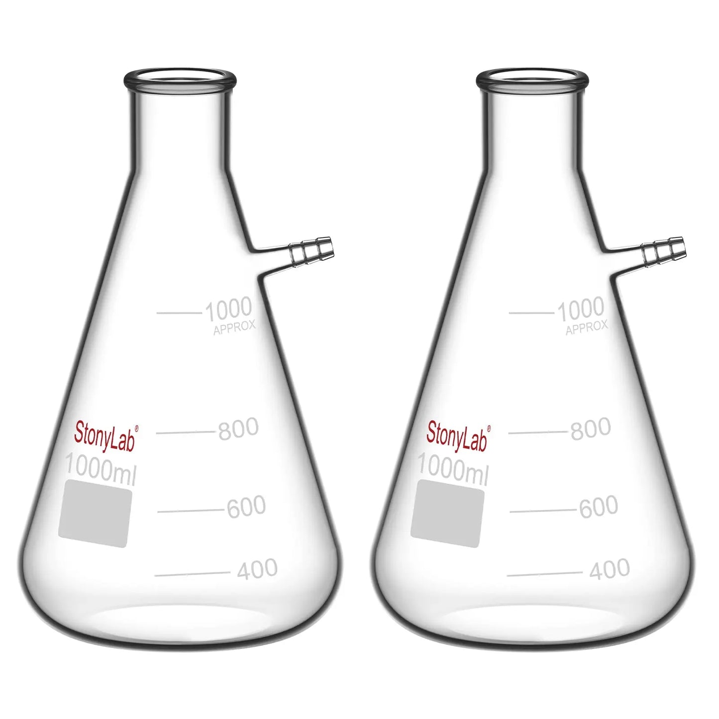 Filtering Flask, Bolt Neck with Tubulation, 50-5000 ml Flasks-Filtering
