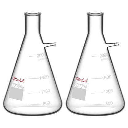 Filtering Flask, Bolt Neck with Tubulation, 50-5000 ml Flasks-Filtering