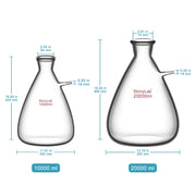 StonyLab Filtering Flask heavy duty chemical processing configuration