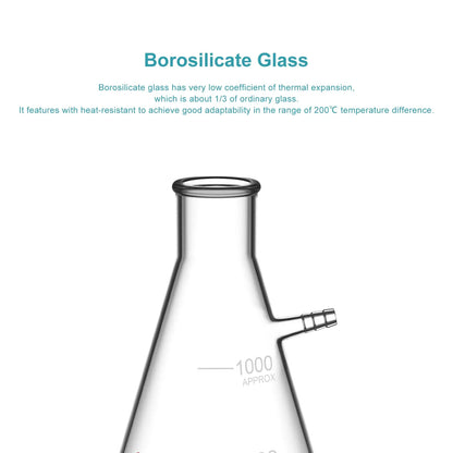 Filtering Flask, Bolt Neck with Tubulation, 50-5000 ml Flasks-Filtering
