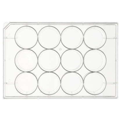 Flat-Bottom Cell Culture Plate with Cover, Sterile, Polystyrene, TC Treated, Non-Pyrogenic Cell Culture Plate