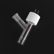 Alternative angle showing underlying build quality of StonyLab Flat-Bottom Sealed Tubular Electrolytic Cell with 14