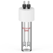 StonyLab Flat-Bottom Sealed Tubular Electrolytic Cell for professional laboratory applications