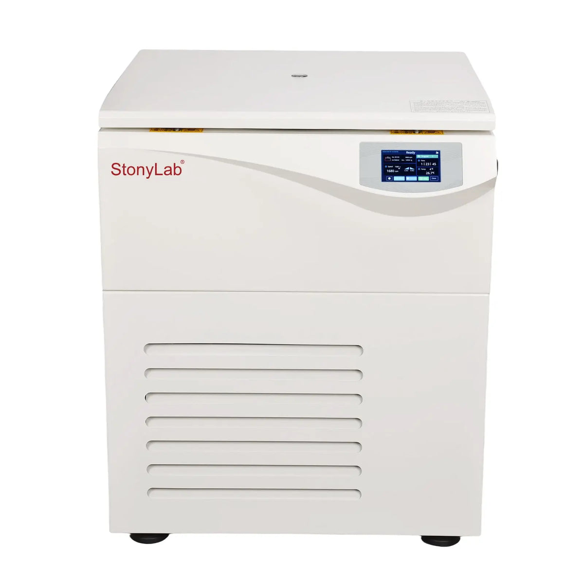 Floor-standing refrigerated centrifuge, 10,000 rpm, 15,730 × g, -20 to 40°C for high-speed laboratory sample separation StonyLab