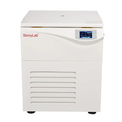 Floor-standing refrigerated centrifuge, 10,000 rpm, 15,730 × g, -20 to 40°C for high-speed laboratory sample separation StonyLab