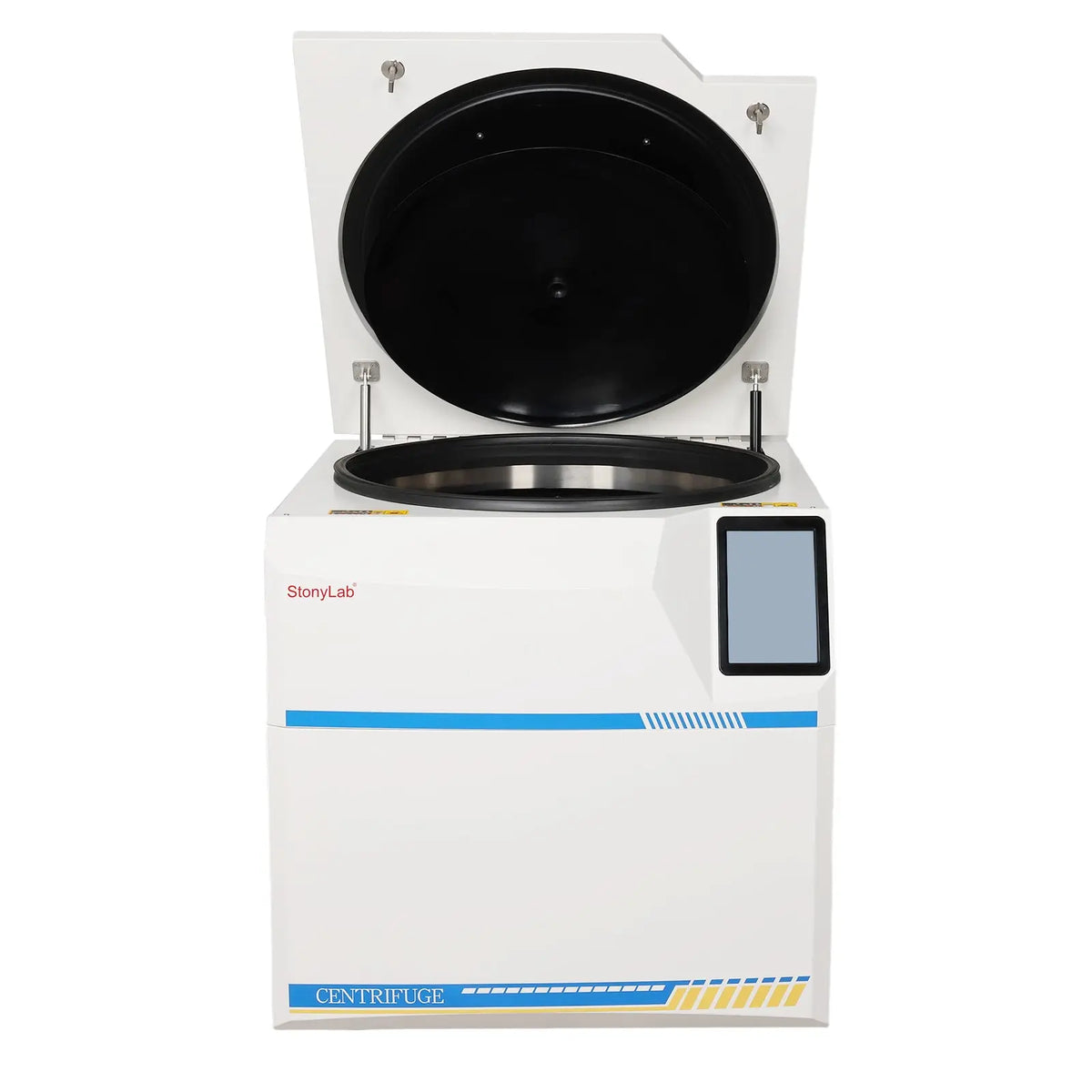 Floor-standing refrigerated centrifuge, 8000 rpm, 14551 × g, 8 × 2000 ml capacity for high-volume laboratory sample separation StonyLab