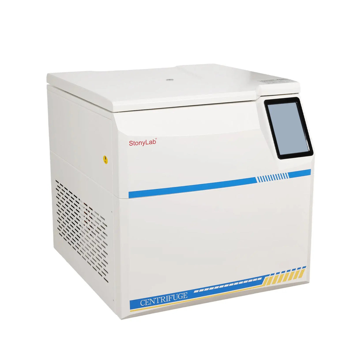 Floor-standing refrigerated centrifuge, 8000 rpm, 14551 × g, 8 × 2000 ml capacity for high-volume laboratory sample separation StonyLab