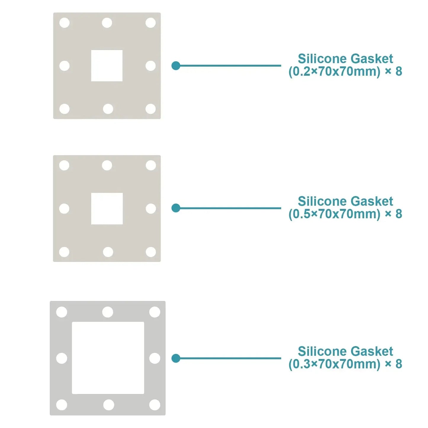 Flow Electrochemical Cell, MEA Membrane, 99.99% Purity Titanium Bipolar Plates and Reaction Area of 5 cm² Electrolyzer-MEA