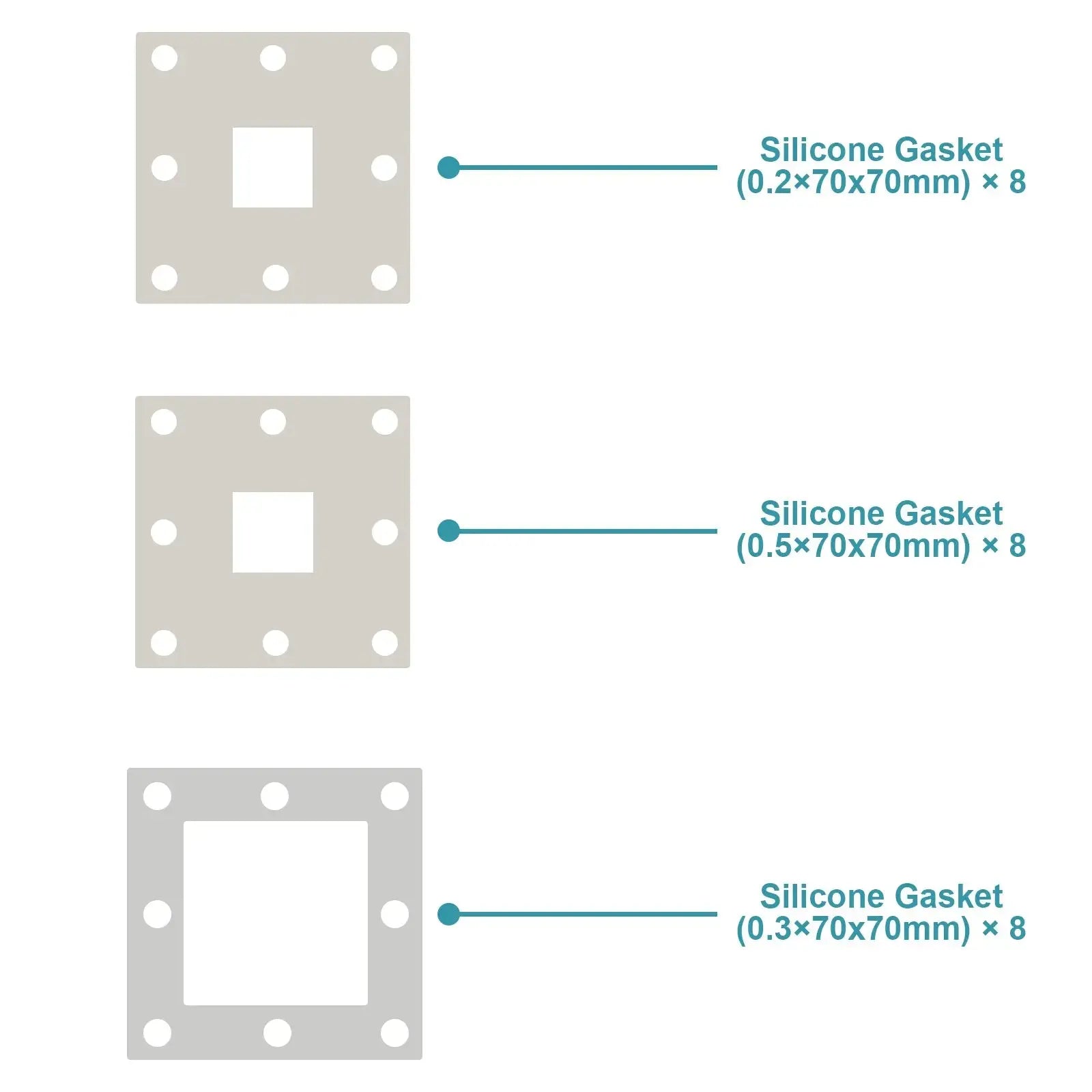 Flow Electrochemical Cell, MEA Membrane, 99.99% Purity Titanium Bipolar Plates and Reaction Area of 5 cm² Electrolyzer-MEA