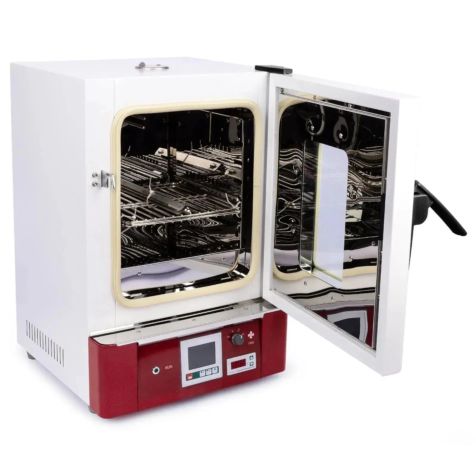 Comprehensive product view and setup components for StonyLab Forced Air Convection Drying Oven