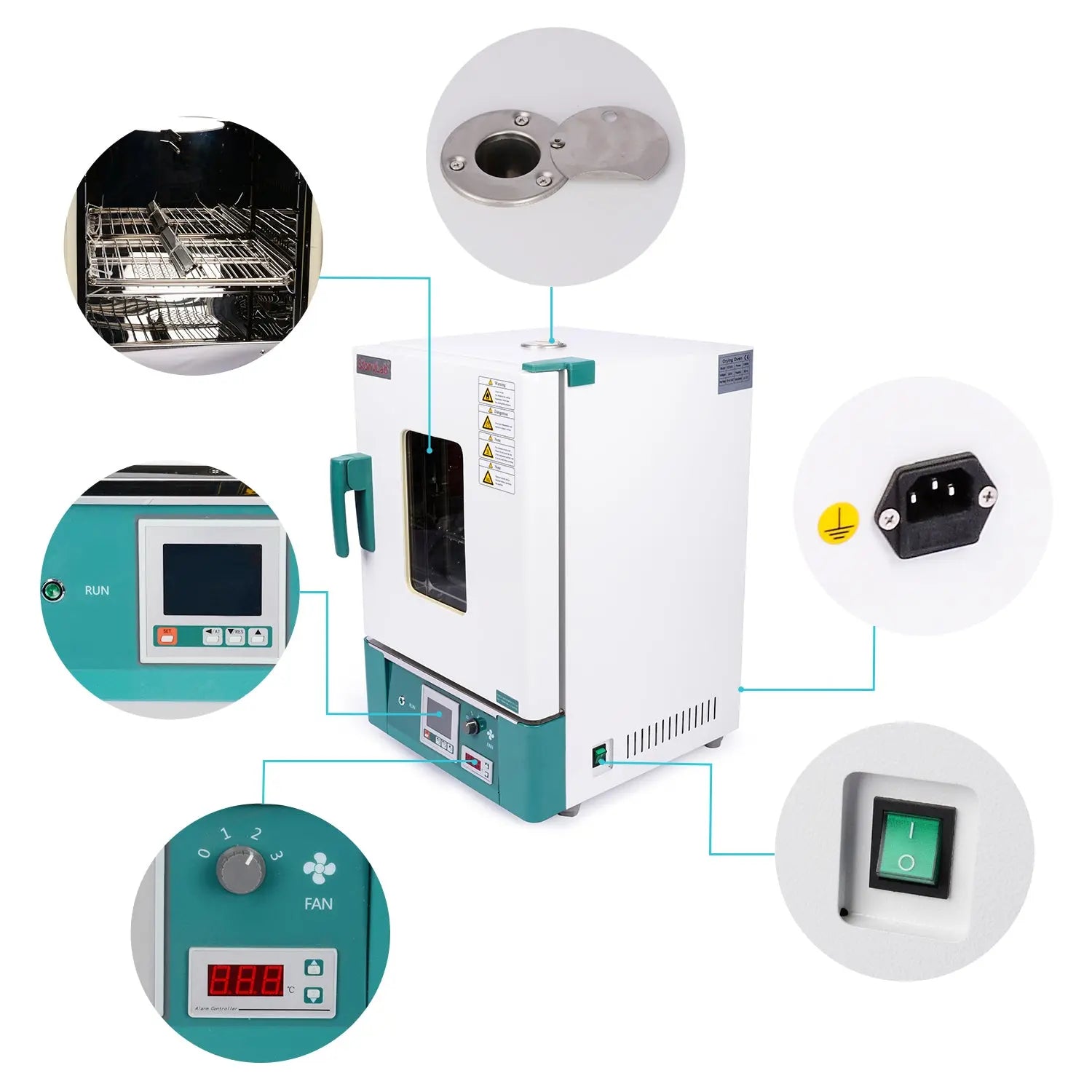 Forced Air Drying Oven, 30L, RT+10-250°C Oven-Forced Air Drying