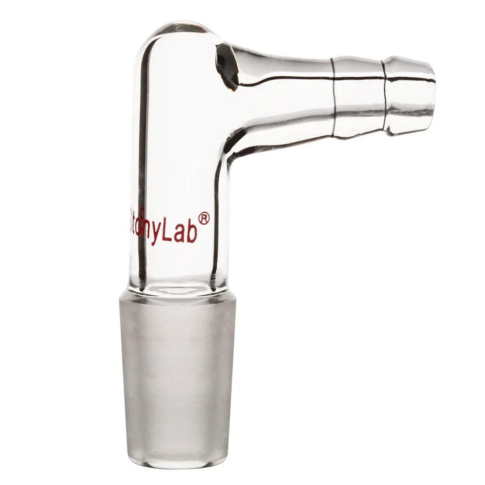 StonyLab Vacuum Gas Inlet Adapter with Hose, 90° Joint