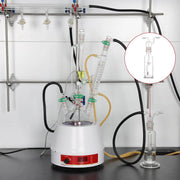 StonyLab Gas Washing Bottle with Fritted Dispersion Tube heavy duty chemical processing configuration