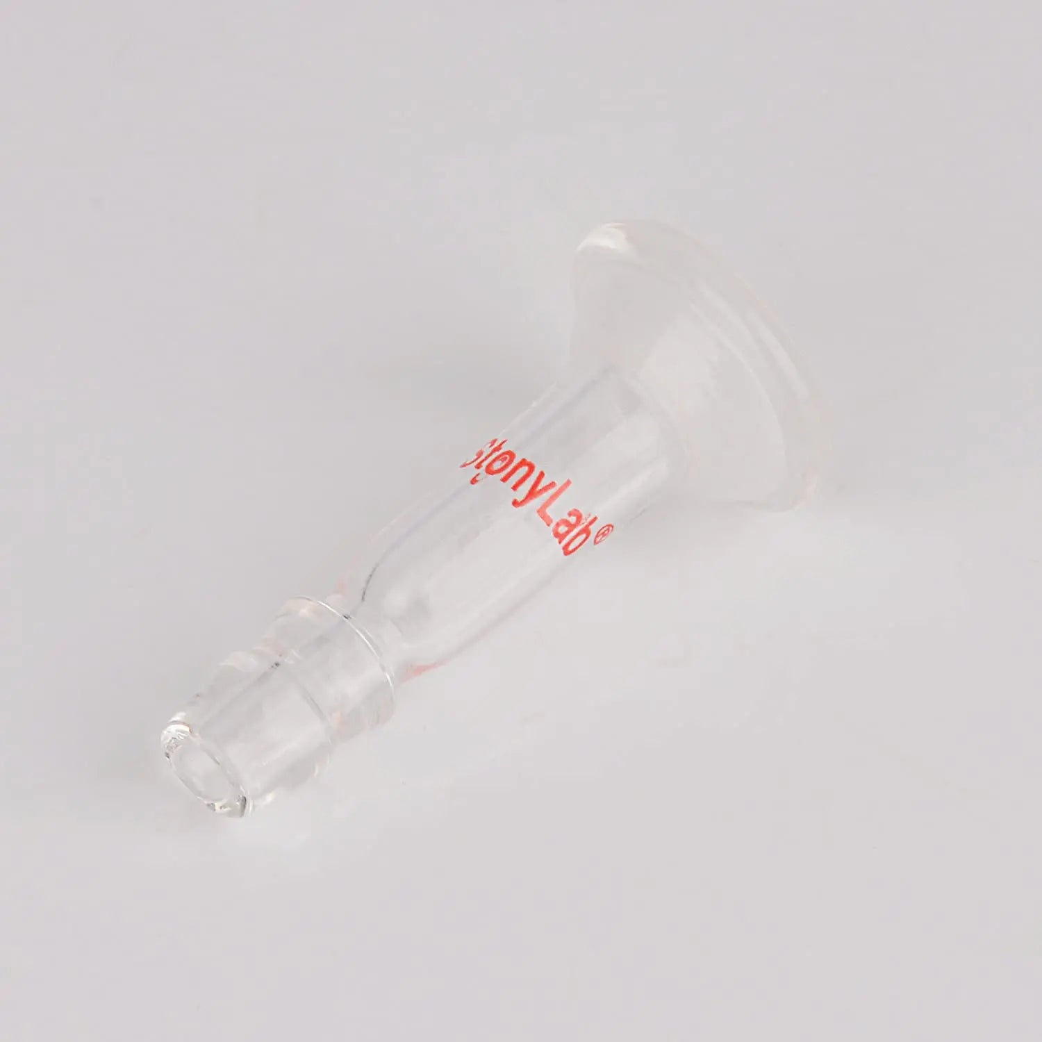 Detailed structural assembly component for StonyLab #15 O-Ring joint to 10 mm Serrated Hose Connection Adapter