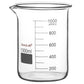Glass Beaker, 50-3000 ml - StonyLab Beakers 1000-ml