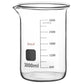 Glass Beaker, 50-3000 ml - StonyLab Beakers 3000-ml