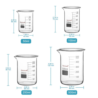 Glass Beaker, 50-5000 ml Beaker-Glass