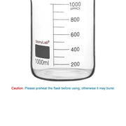Alternative angle showing underlying build quality of StonyLab Glass Beaker