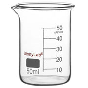 Comprehensive product view and setup components for StonyLab Glass Beaker