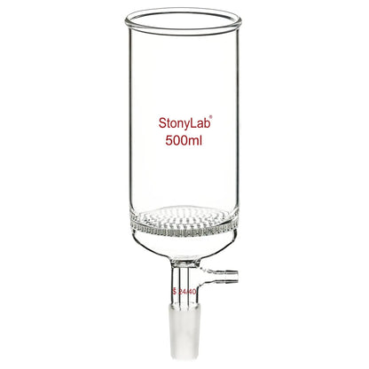 Glass Buchner Filtering Funnel Funnels - Buchner 500-ml