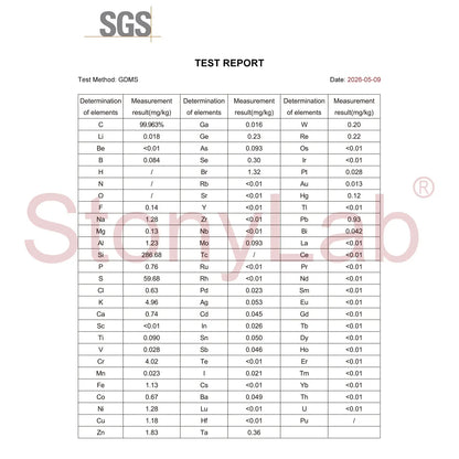 Glass Carbon Sheet, [0.5-3 mm Thick] [5-30 mm Long] [5-30 mm Wide], SGS GDMS Tested Electrode Material-Glassy Carbon
