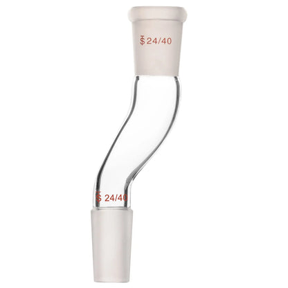 Chemistry Lab Fittings Laboratory Glass Adapters 2-Pack - 14/18MM ...