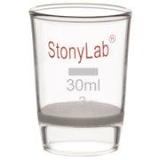 StonyLab Glass Crucible Gooch Filter Crucible with Fritted Disc for professional laboratory applications