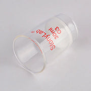 Laboratory glass Gooch filter crucible with integrated fritted disc for micro-scale filtration, clarification and particulate retention StonyLab