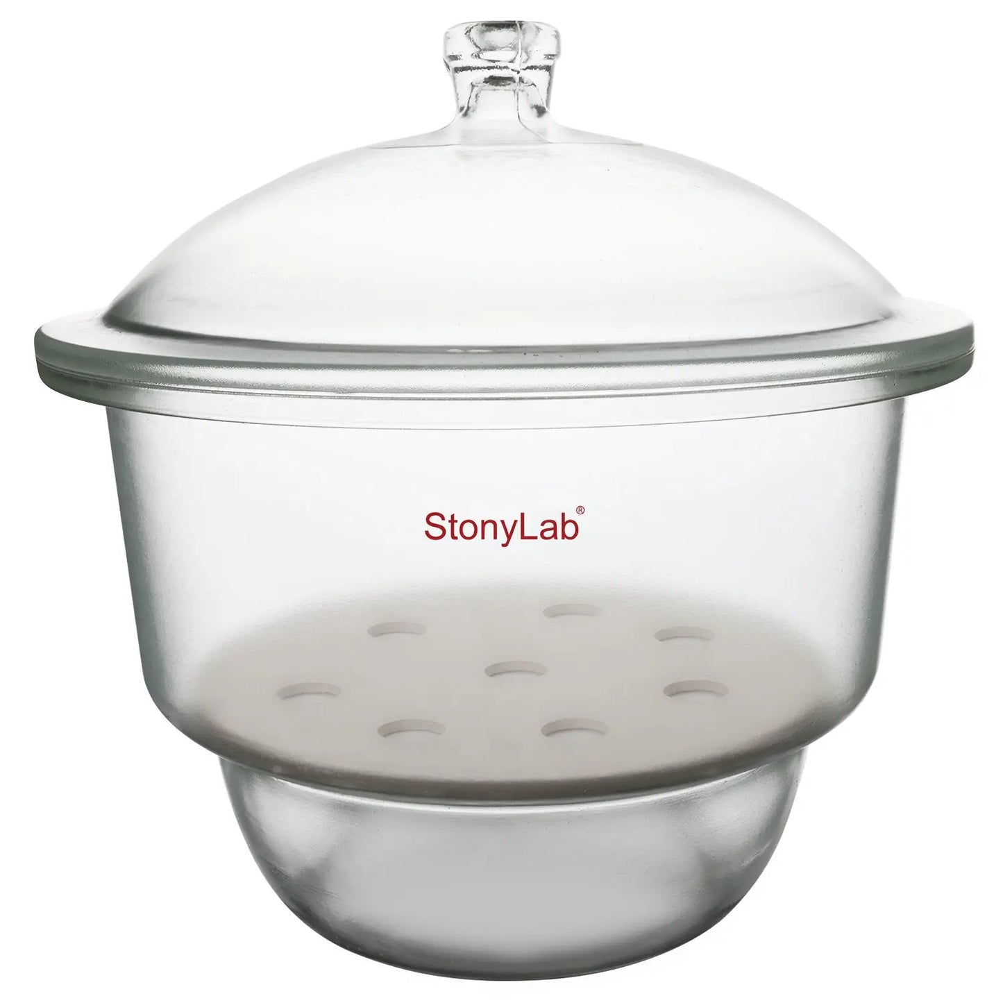 Glass Desiccator Desiccators-Non-Vacuum 300mm (11.8 Inch)