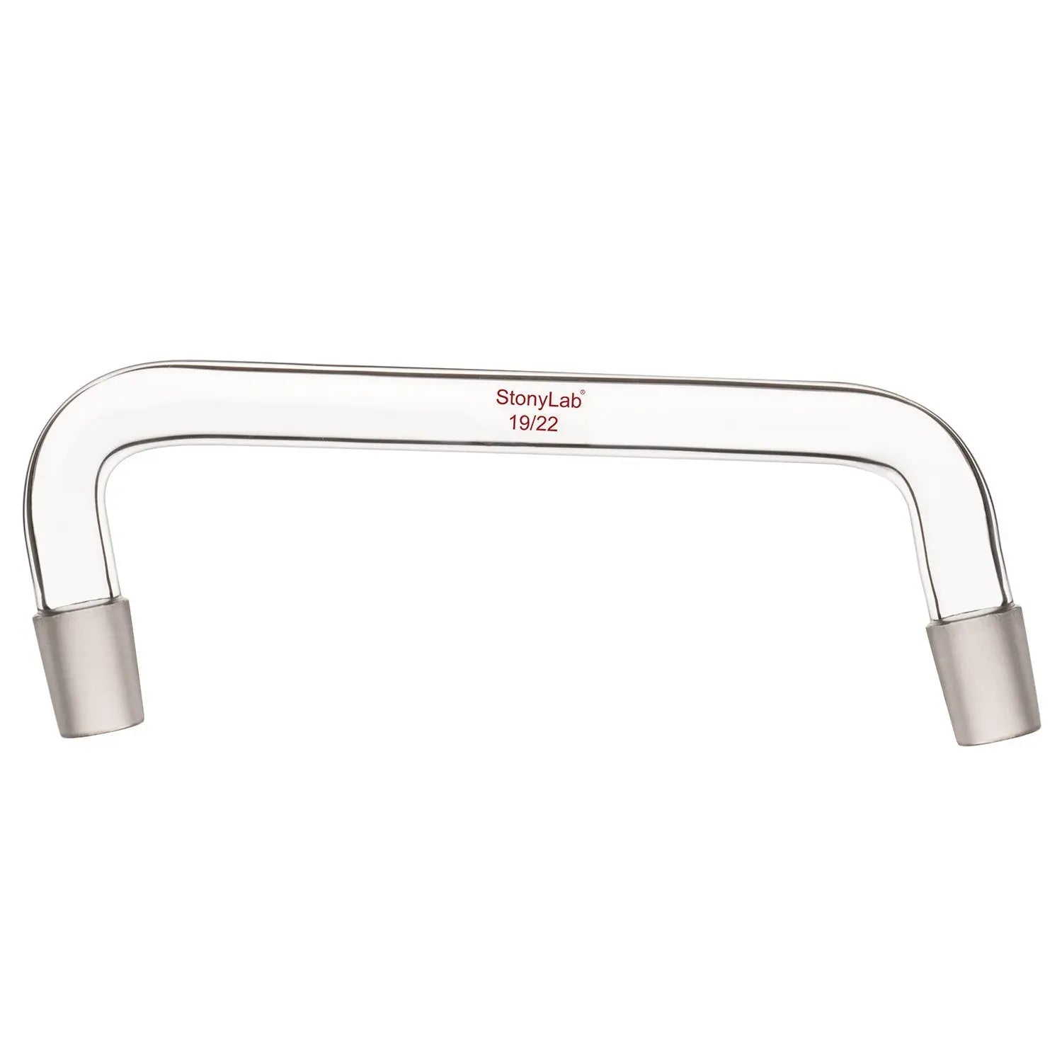Comprehensive product view and setup components for StonyLab Glass Distilling Adapter with 75 Degree and 105 Degree Bent