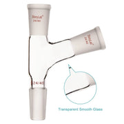 Alternative angle showing underlying build quality of StonyLab Glass Connecting Adapter
