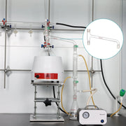 StonyLab Glass Distilling Adapter heavy duty chemical processing configuration