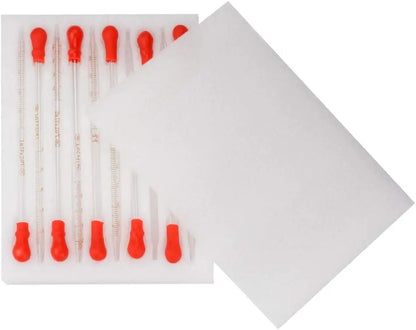 Glass Dropper Pipettes Set, 10 Pack Pipettes & Syringes