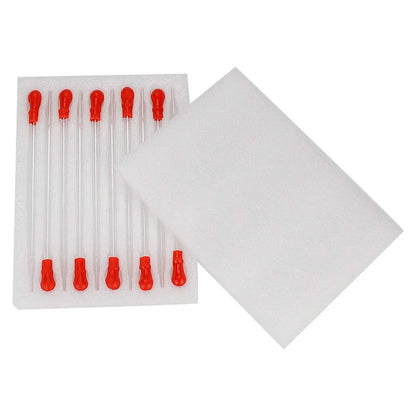 Glass Dropper Pipettes Set, Non-Graduated, 3ml, 10 Pack Pipettes & Syringes