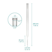 Comprehensive product view and setup components for StonyLab Glass Dropper Pipettes