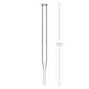 Close-up view showing the precise design and material of StonyLab Glass Dropper Pipettes