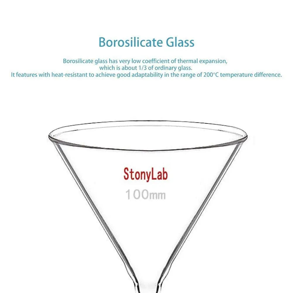 Detailed structural assembly component for StonyLab Glass Funnel Set
