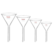 StonyLab Glass Funnel Set for professional laboratory applications