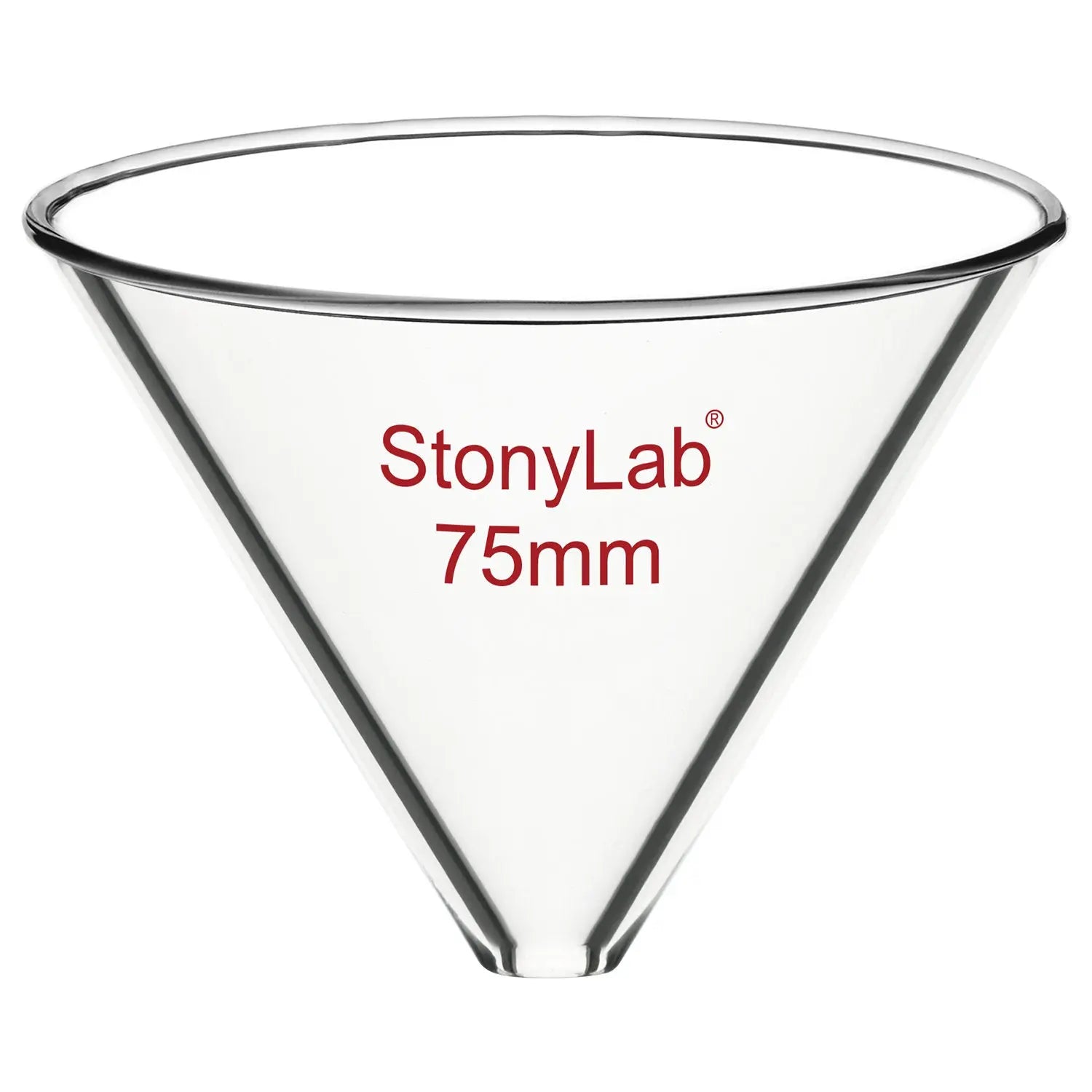 Comprehensive product view and setup components for StonyLab Glass Funnel