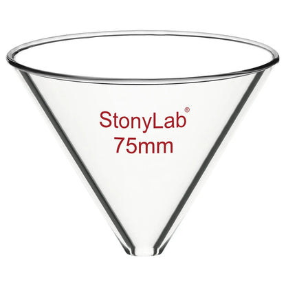 Glass Funnel, Stemless Funnel Funnels - Glass 75mm