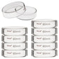 Glass Petri Dishes with Clear Lid, 10 Pack - StonyLab Petri Dishes 60x15-mm