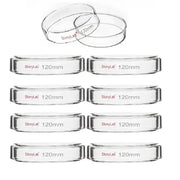 Comprehensive product view and setup components for StonyLab Glass Petri Dishes with Clear Lid